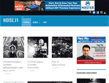 Tablet Screenshot of noise.fi